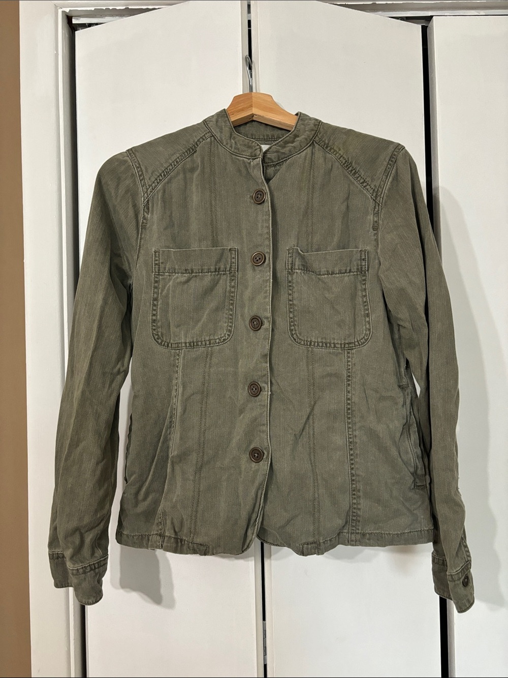 Caslon Women's Utility Button-Up Jacket